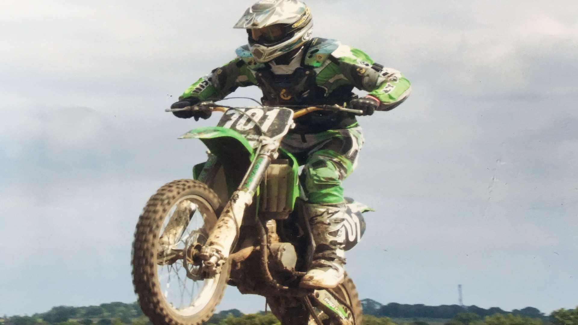 Sports-mad Jordan Lupton was a motocross enthusiast