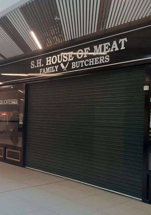 SH House of meat is taking over from former Rooks in Maidstone Mall. Picture: Jill Home