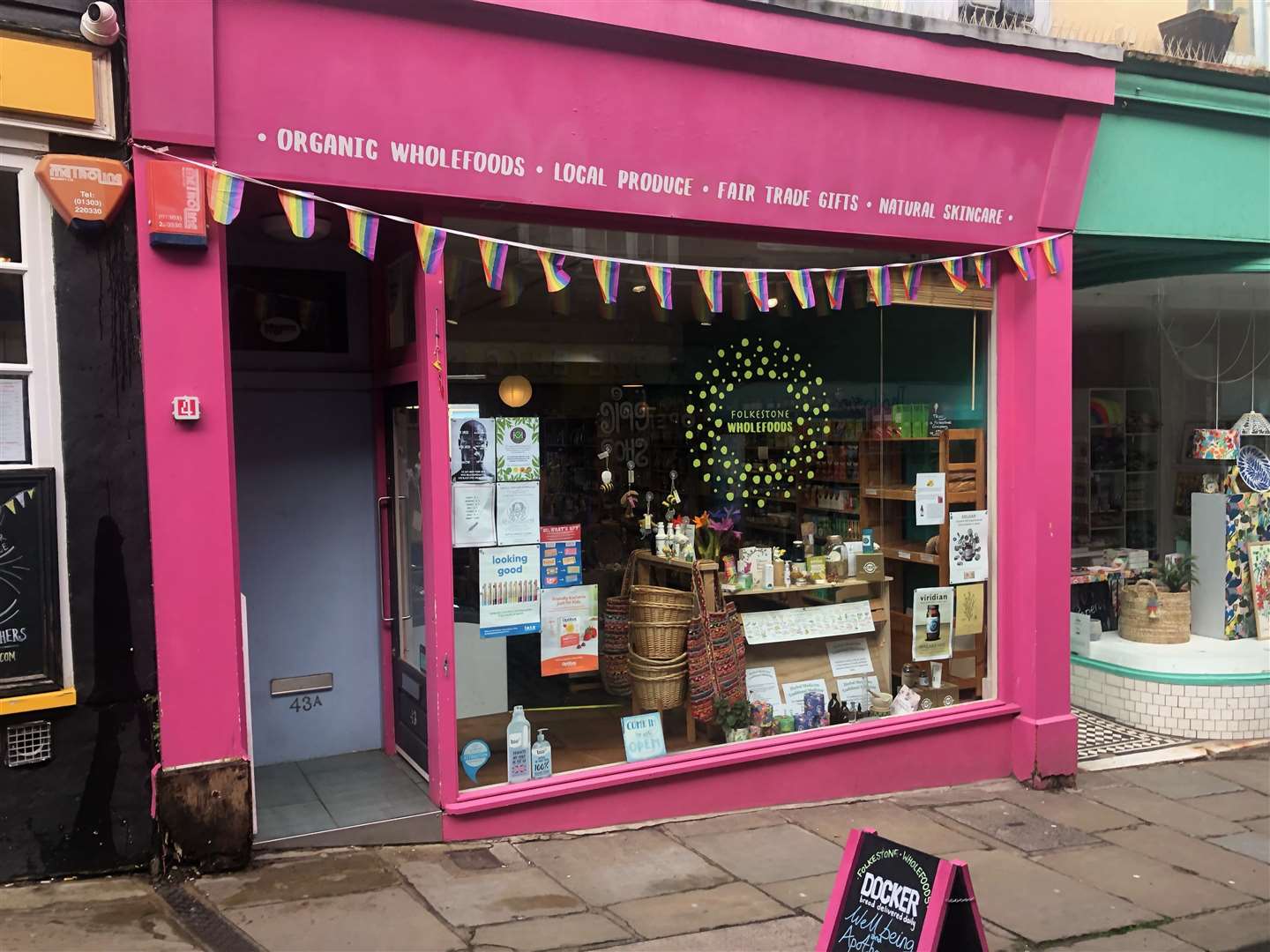 Folkestone Wholefoods in the town's Old High Street