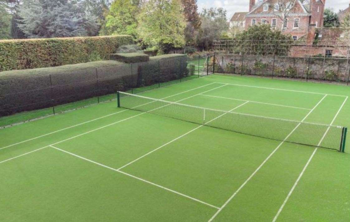 Anyone for tennis? Photo: Strutt & Parker