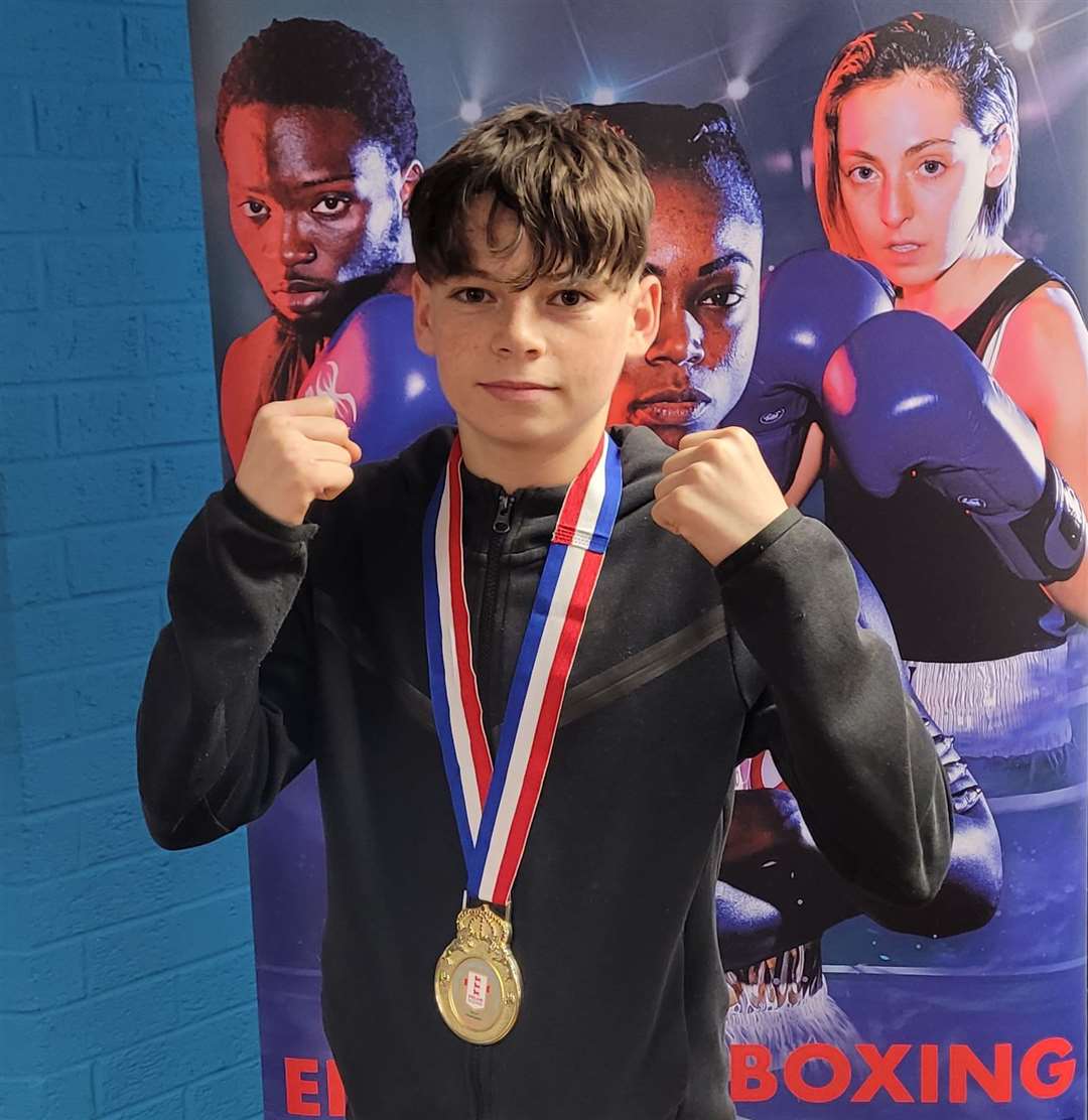 PEJ ABC Margate’s Kian Hardy celebrates becoming a national champion