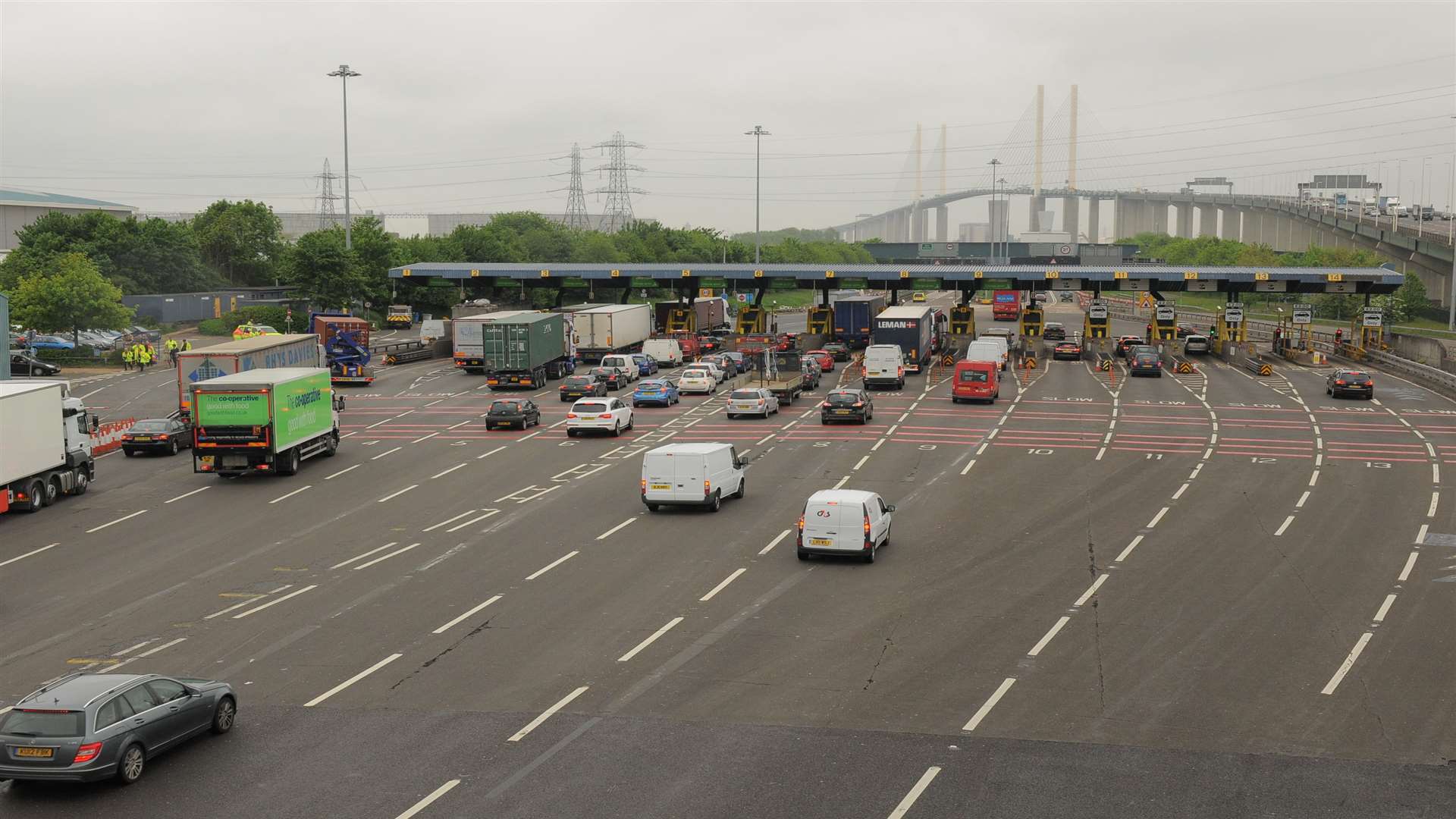 The current Dartford crossing. Picture: Steve Crispe