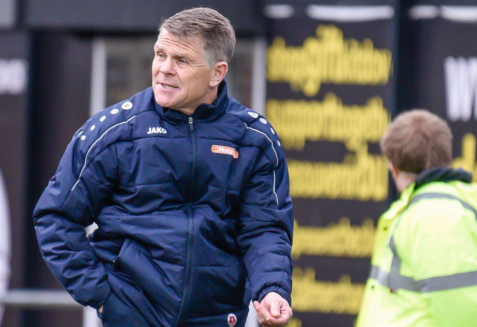 Dover manager Andy Hessenthaler. Picture: Alan Langley