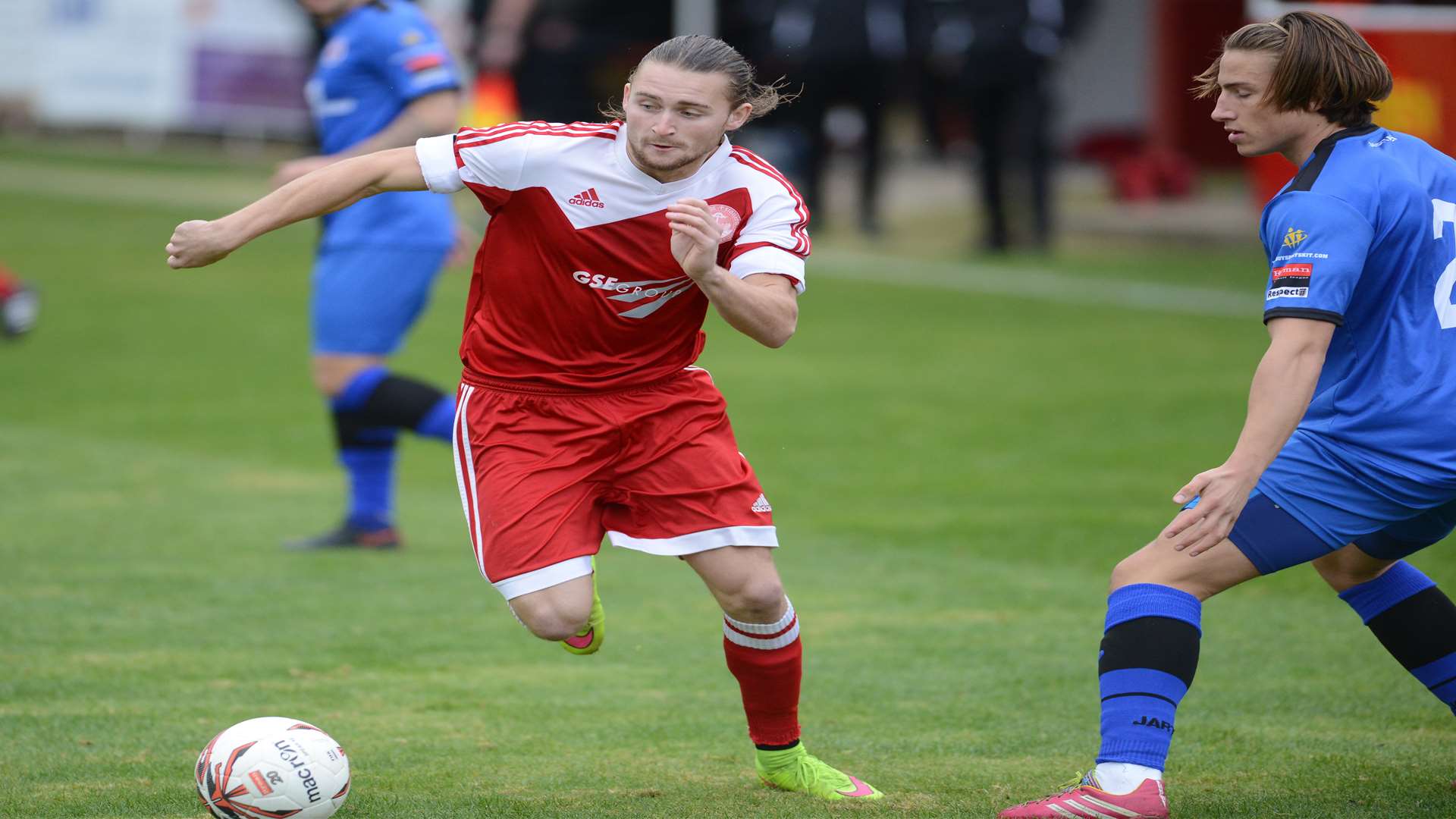 Hythe striker Alfie May. Picture: Gary Browne