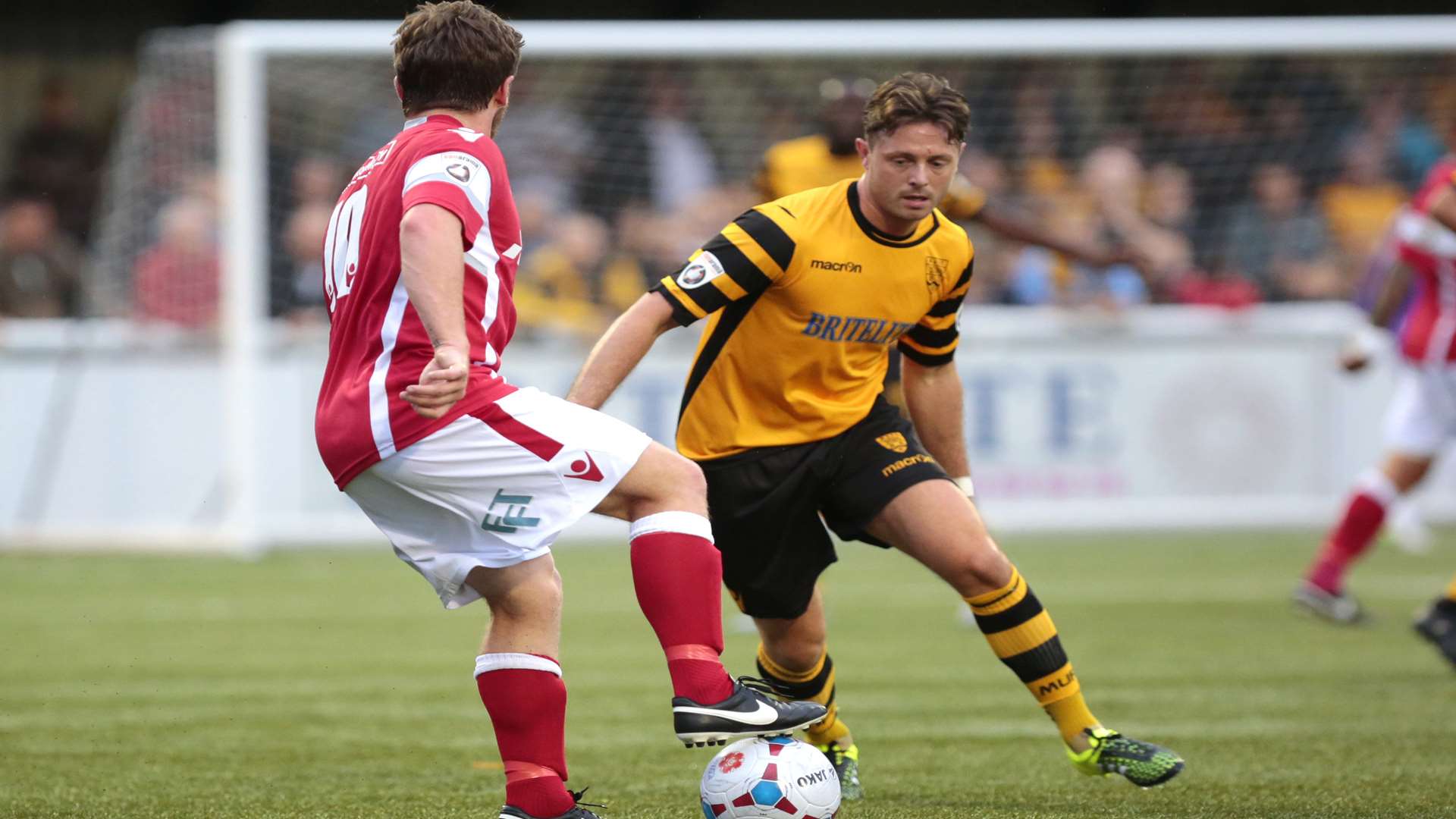 Maidstone striker Frannie Collin Picture: Martin Apps