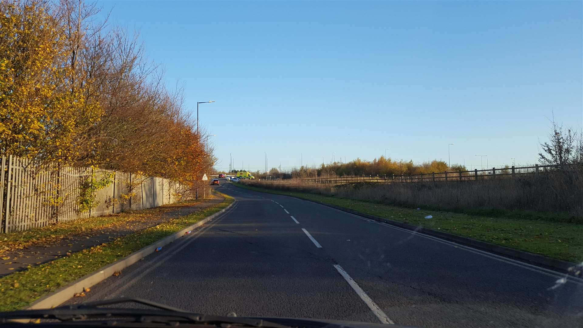 Police and ambulance service are near Hever Court Road (5476174)