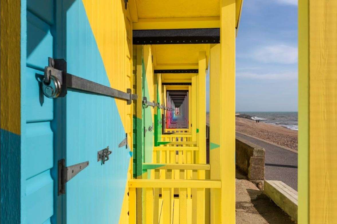 Rana Begum, No.1054 Arpeggio, commissioned for Creative Folkestone Triennial 2021 Picture: Thierry Bal