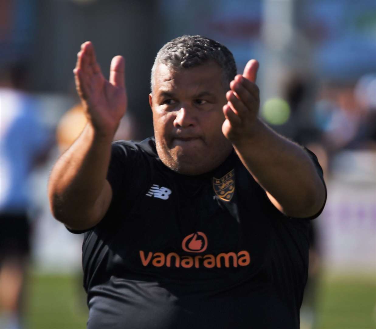 Maidstone manager Hakan Hayrettin Picture: Steve Terrell