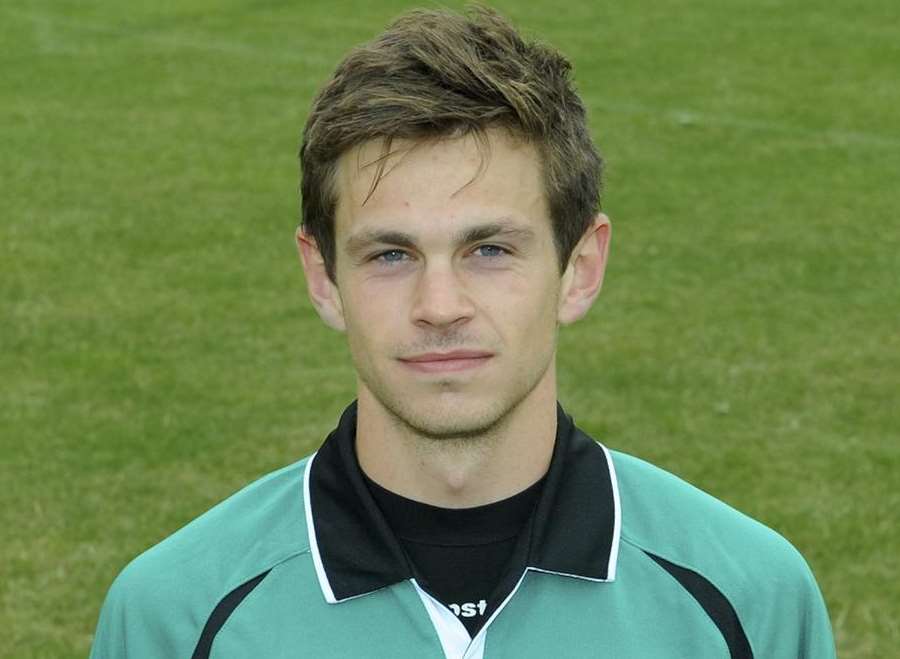 Ebbsfleet United goalkeeper Brandon Hall