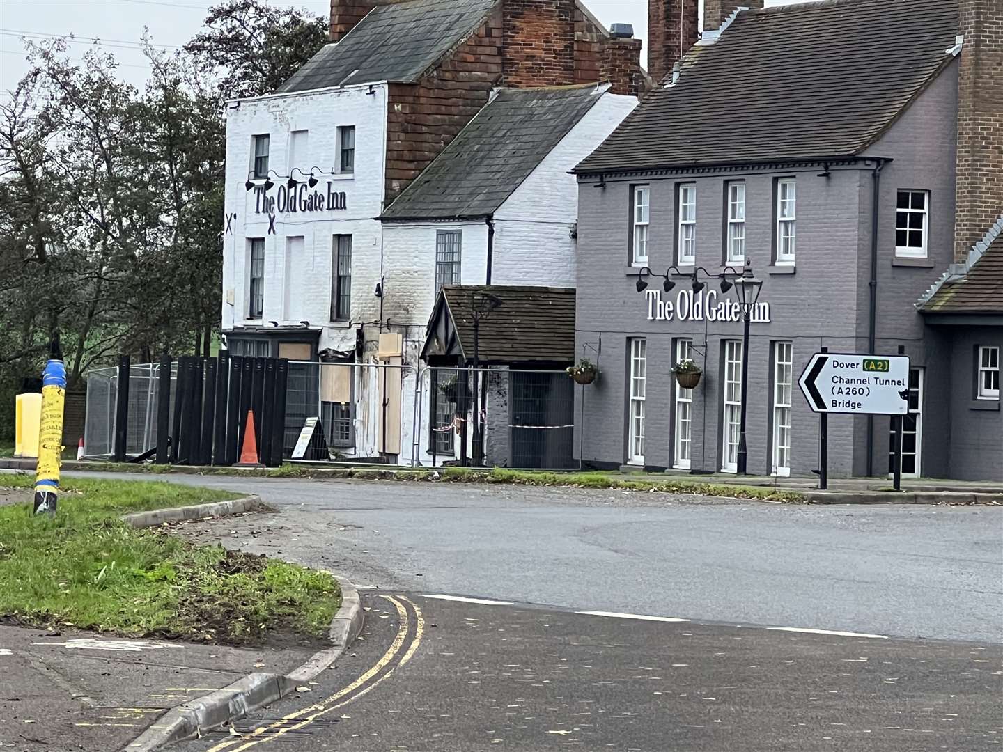 The scene of a fatal crash in which a young woman was killed and four others injured. Picture: Barry Goodwin