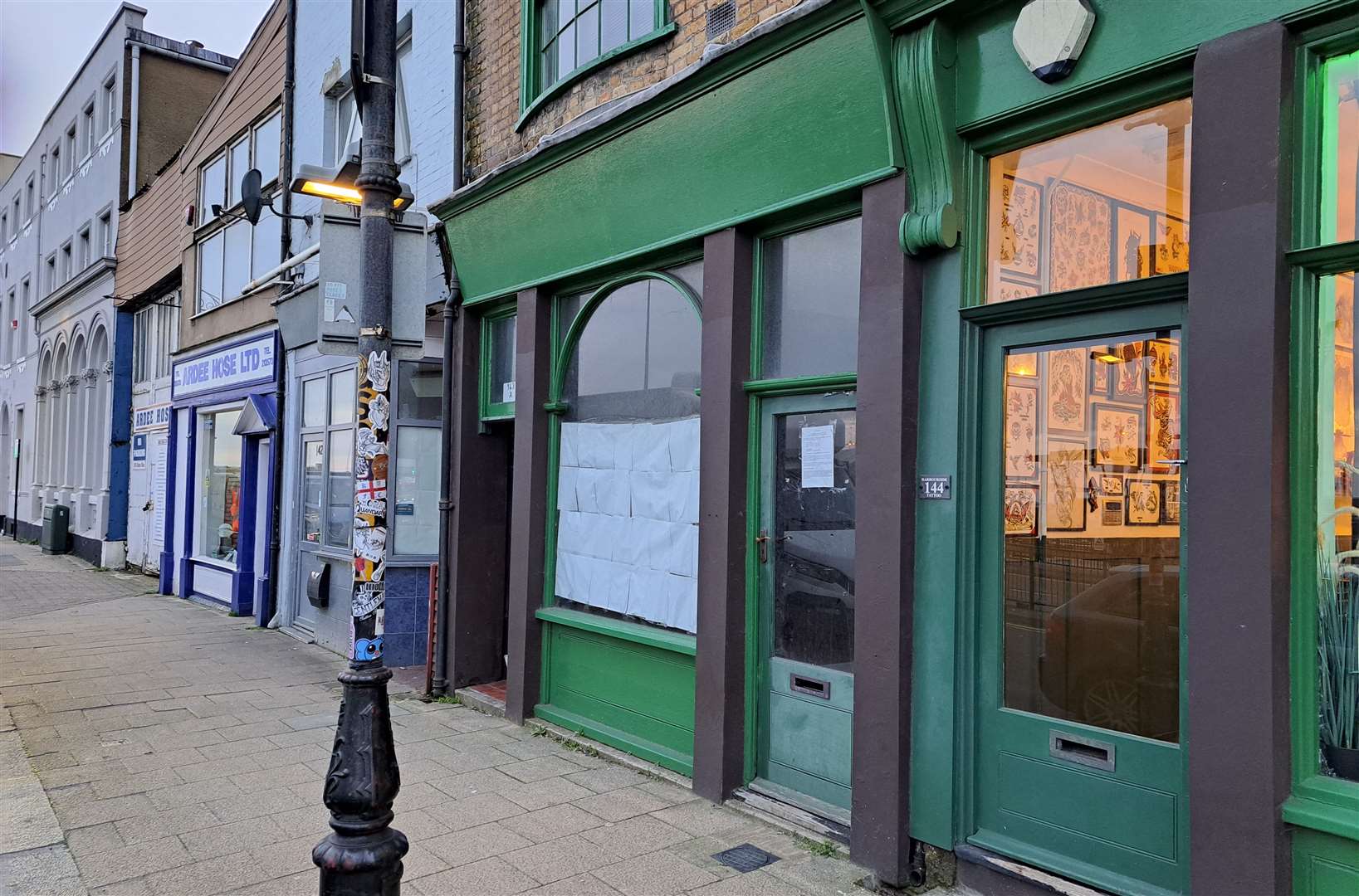 Dracula Parrot Ltd wanted to turn this property in Snargate Street, Dover, into a bar