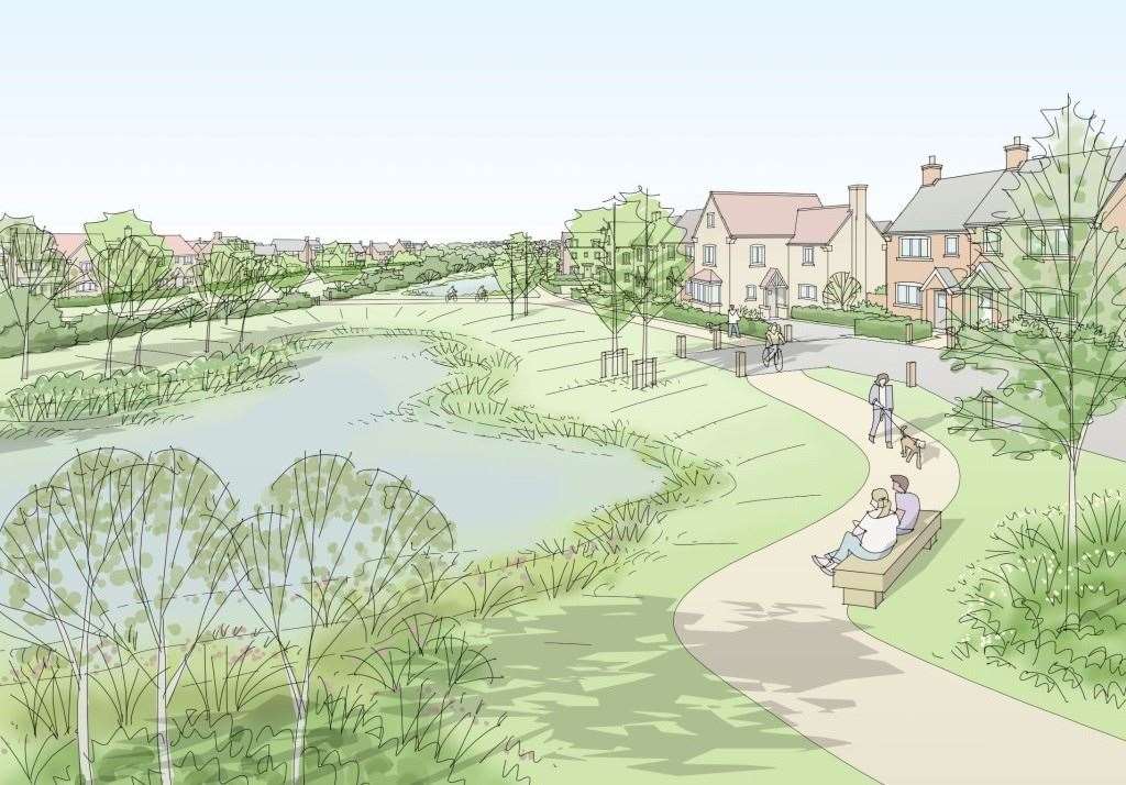 Richborough Estates Ltd is asking residents for their views on proposals for 800 homes before they are submitted to Medway Council. Photo: Richborough Estates Ltd