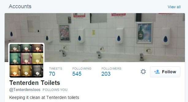 The Tenterden Loos Twitter account