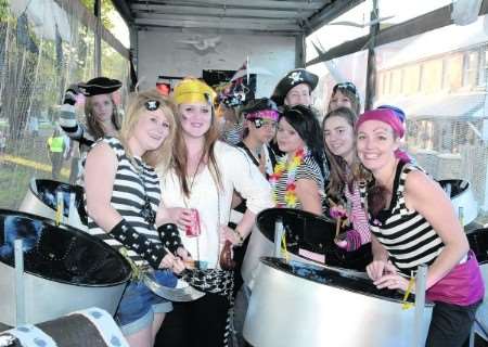 Abbey School musicians at this year's Faversham Carnival, which will now not have to pay for policing