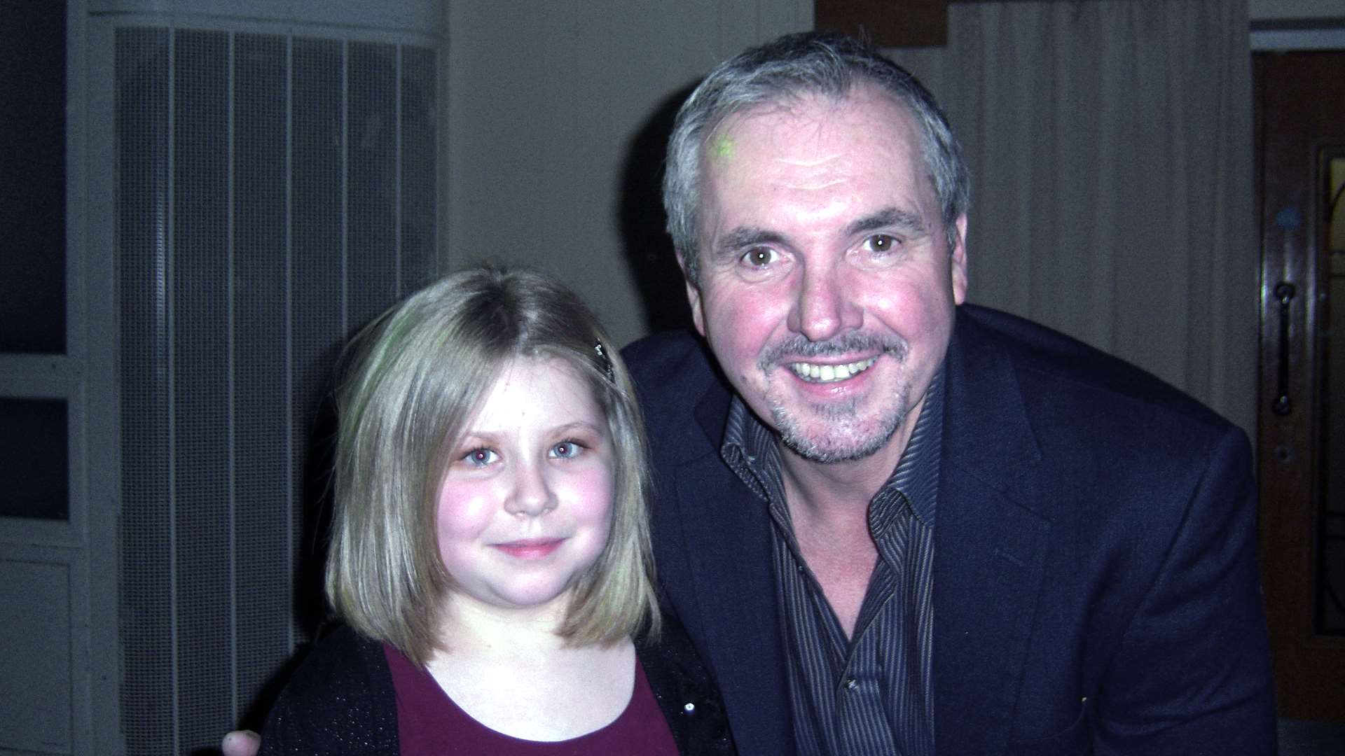 Lauren Swift with Alan Fletcher