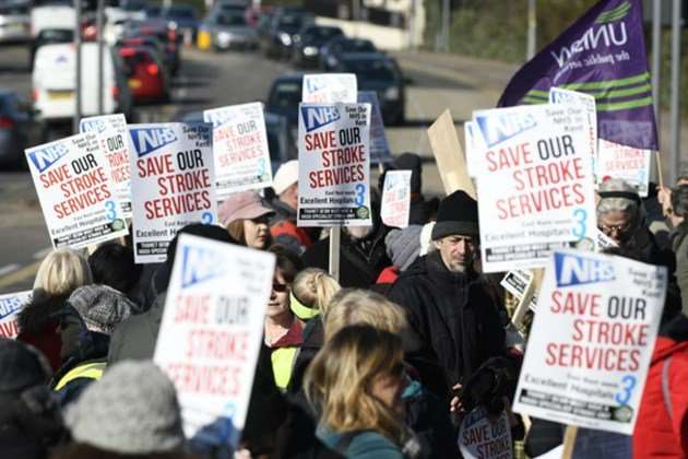 Campaigners at a march (1345588)