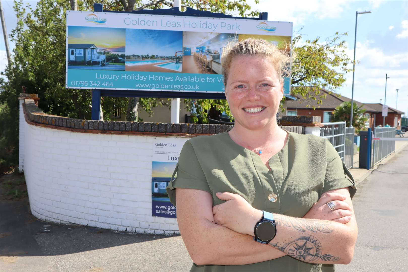 Jo Treadgold at Golden Leas, Minster, Sheppey