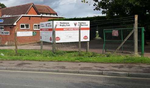 The entrance to the Mote Cricket Club