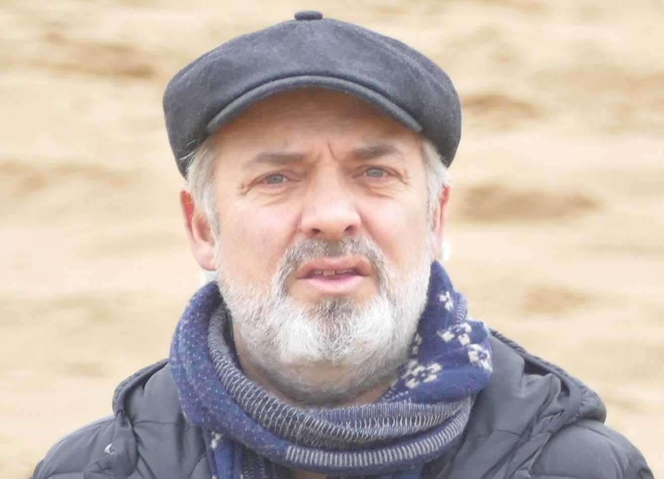 Sam Mendes - pictured on Margate beach - is the writer and director of Empire of Light. Picture: Frank Leppard