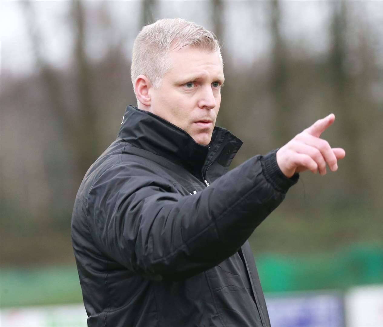 Sittingbourne manager Chris Lynch Picture: John Westhrop