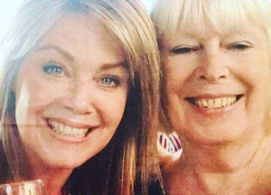 Lucy Alexander and her mum Kay. Picture: Lucy Alexander - Instagram