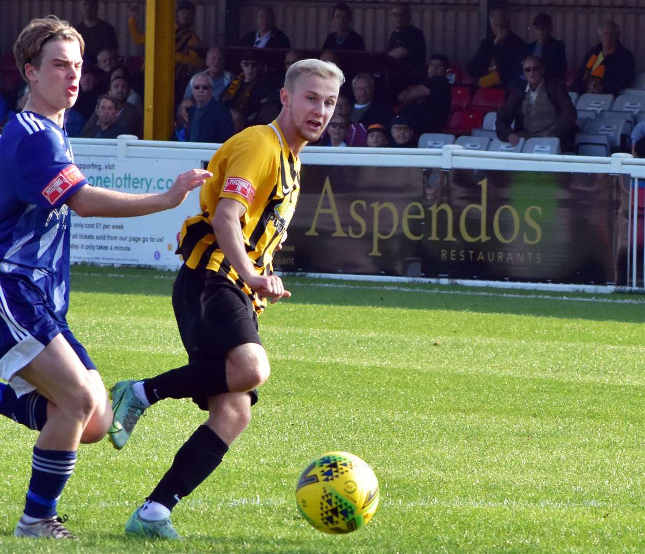 Full-back Alfie Paxman has left Folkestone to re-join Dover. Picture: Randolph File