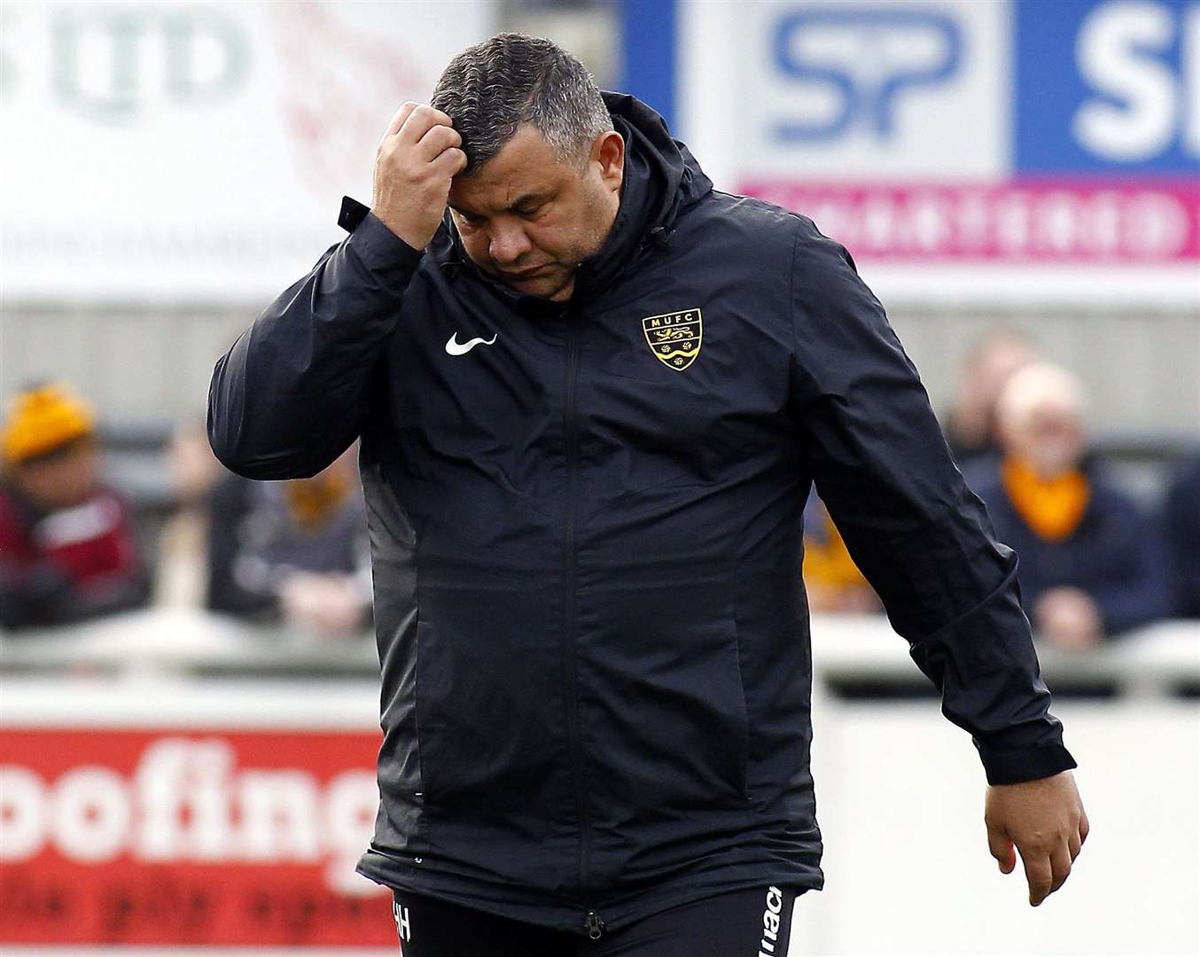 Maidstone United manager Hakan Hayrettin Picture: Sean Aidan