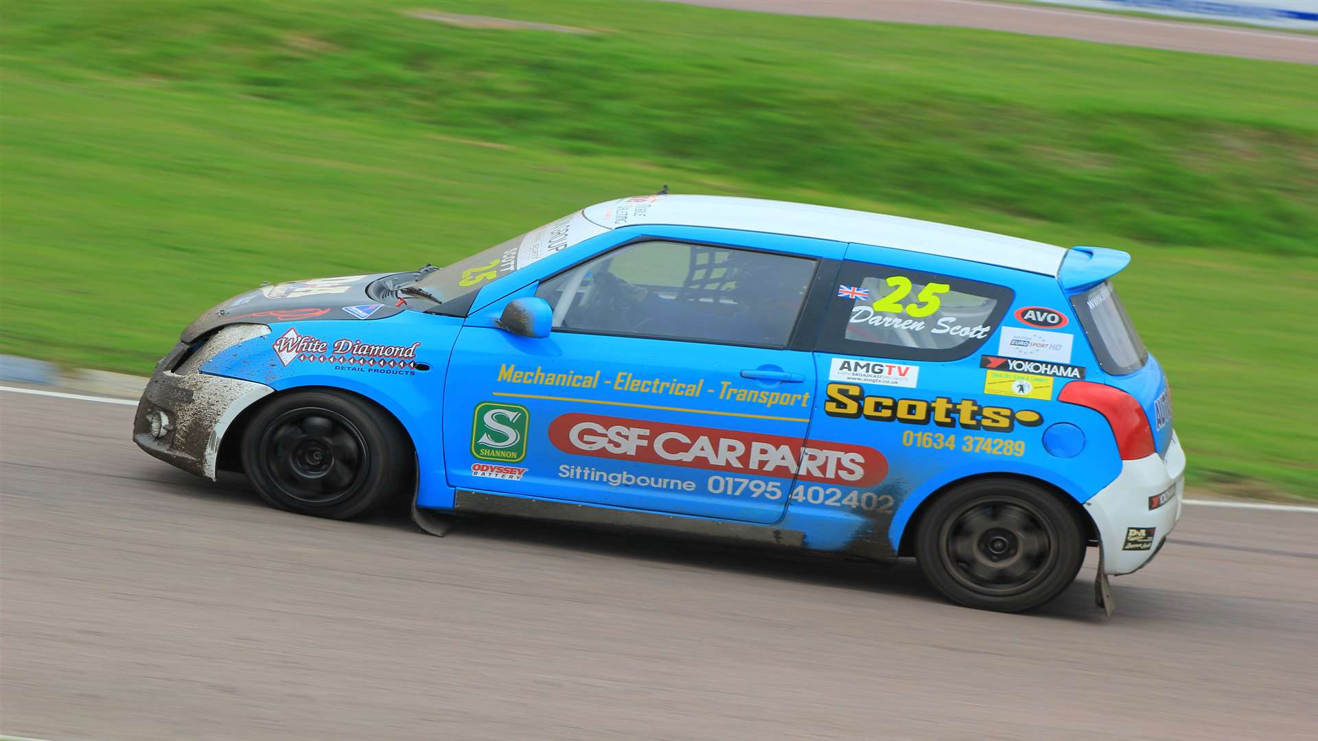 Scott's Suzuki Swift Sport car is now for sale. Picture: Joe Wright