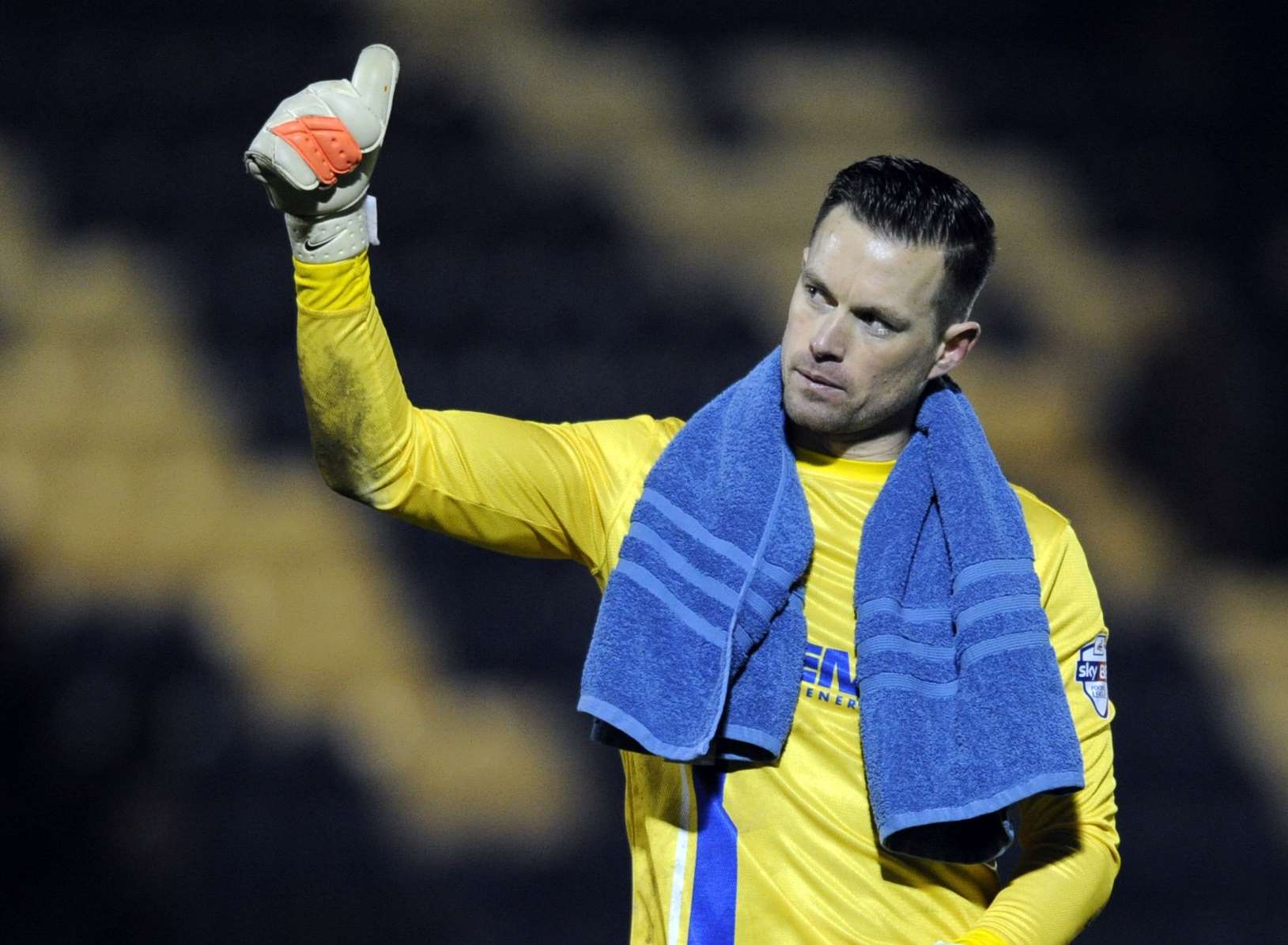 Gills keeper Stuart Nelson Picture: Barry Goodwin