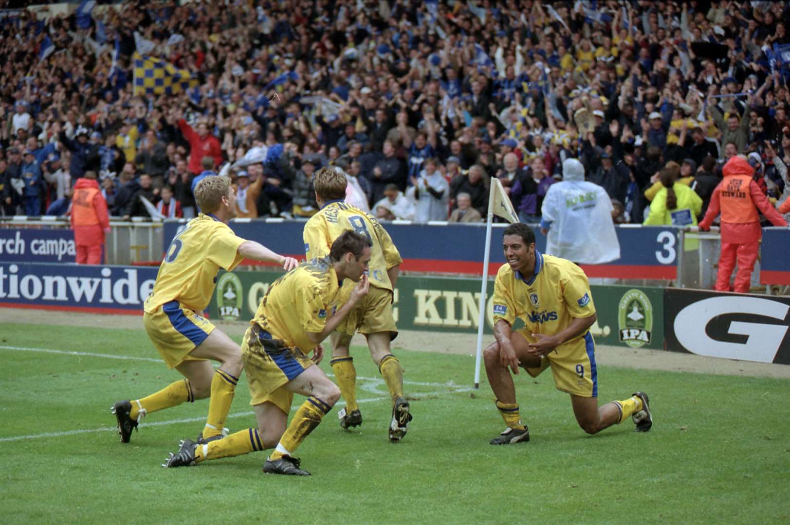 Gillingham beat Wigan in the play-off final in May 2000 at Wembley