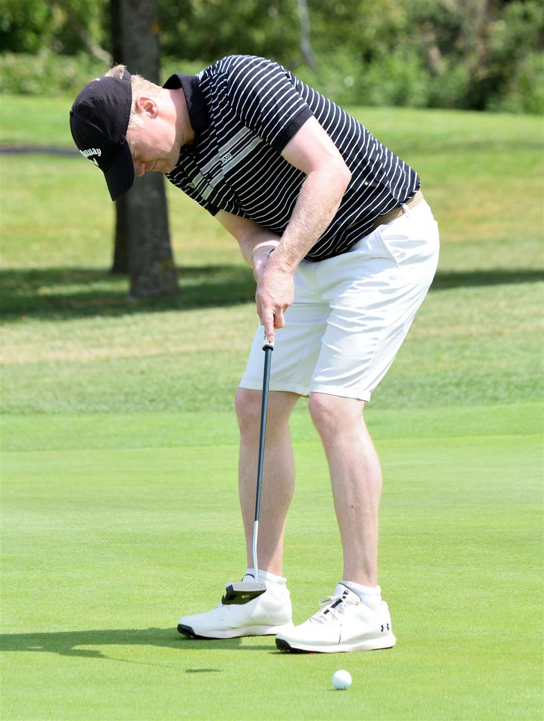 Paul Dunton of Hilden Park Golf Club. Picture: Simon Hildrew