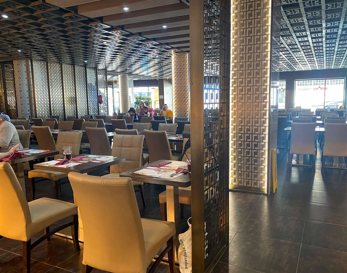 Spoon World Buffet has recently been refurbished and felt quite clean and spacious at first, but it quickly got busy and a little chaotic. Picture: Sam Lawrie