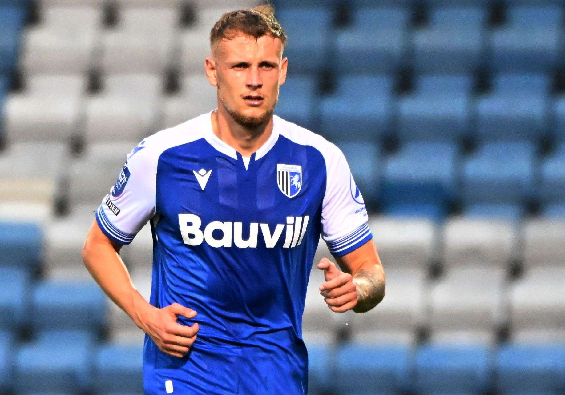 Ethan Coleman returned to action in the EFL Trophy against Peterborough United Picture: Barry Goodwin