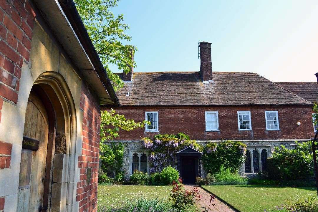 The Latin School garden at Wye College