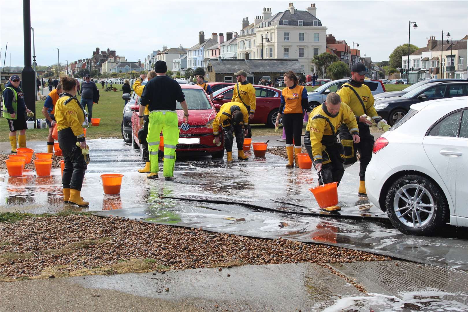 More than 40 of the station’s volunteers gave up all or part of their day to help