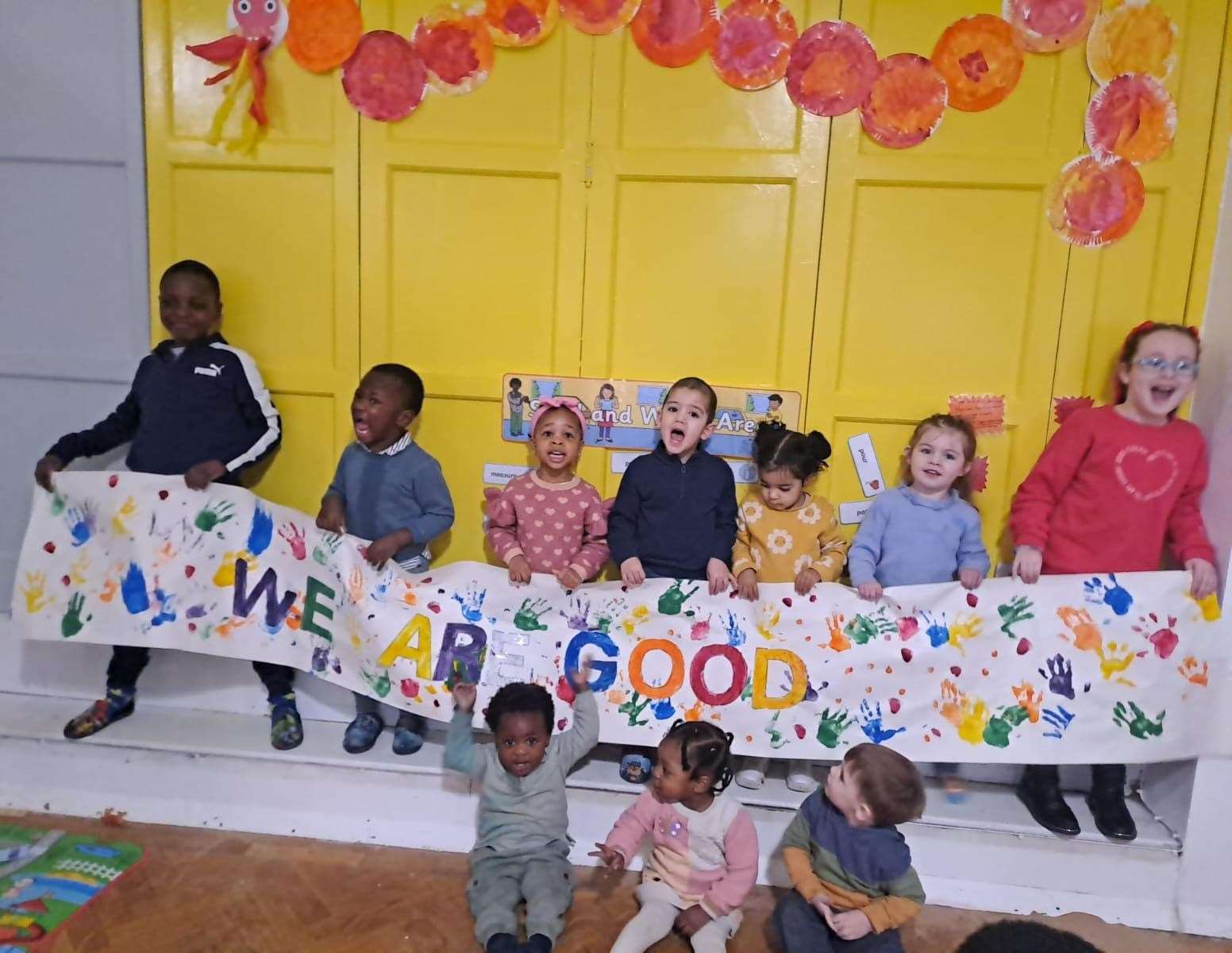 Children at Bluebells nursery