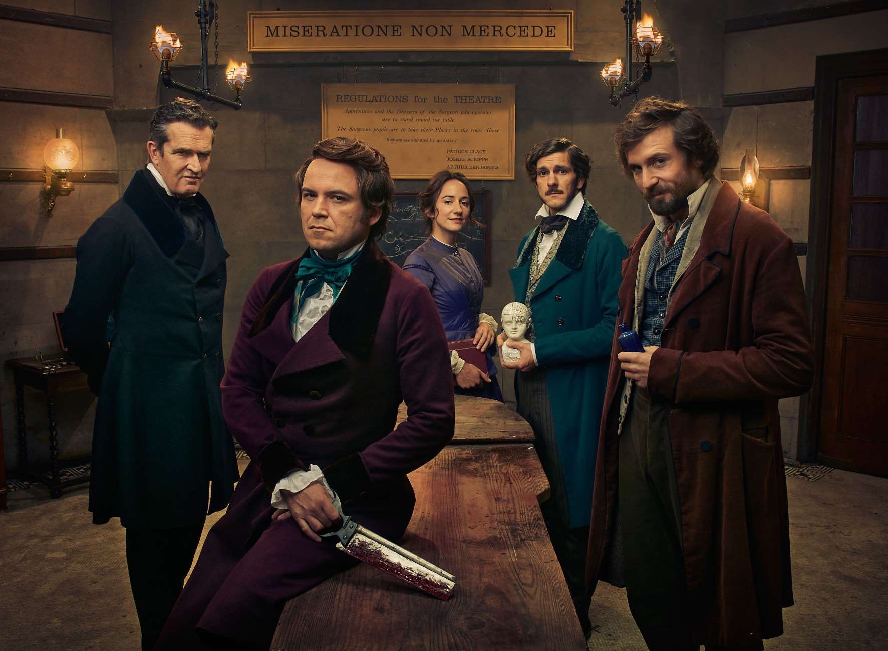 BBC Two comedy Quacks. Picture: BBC/Lucky Giant/Todd Antony