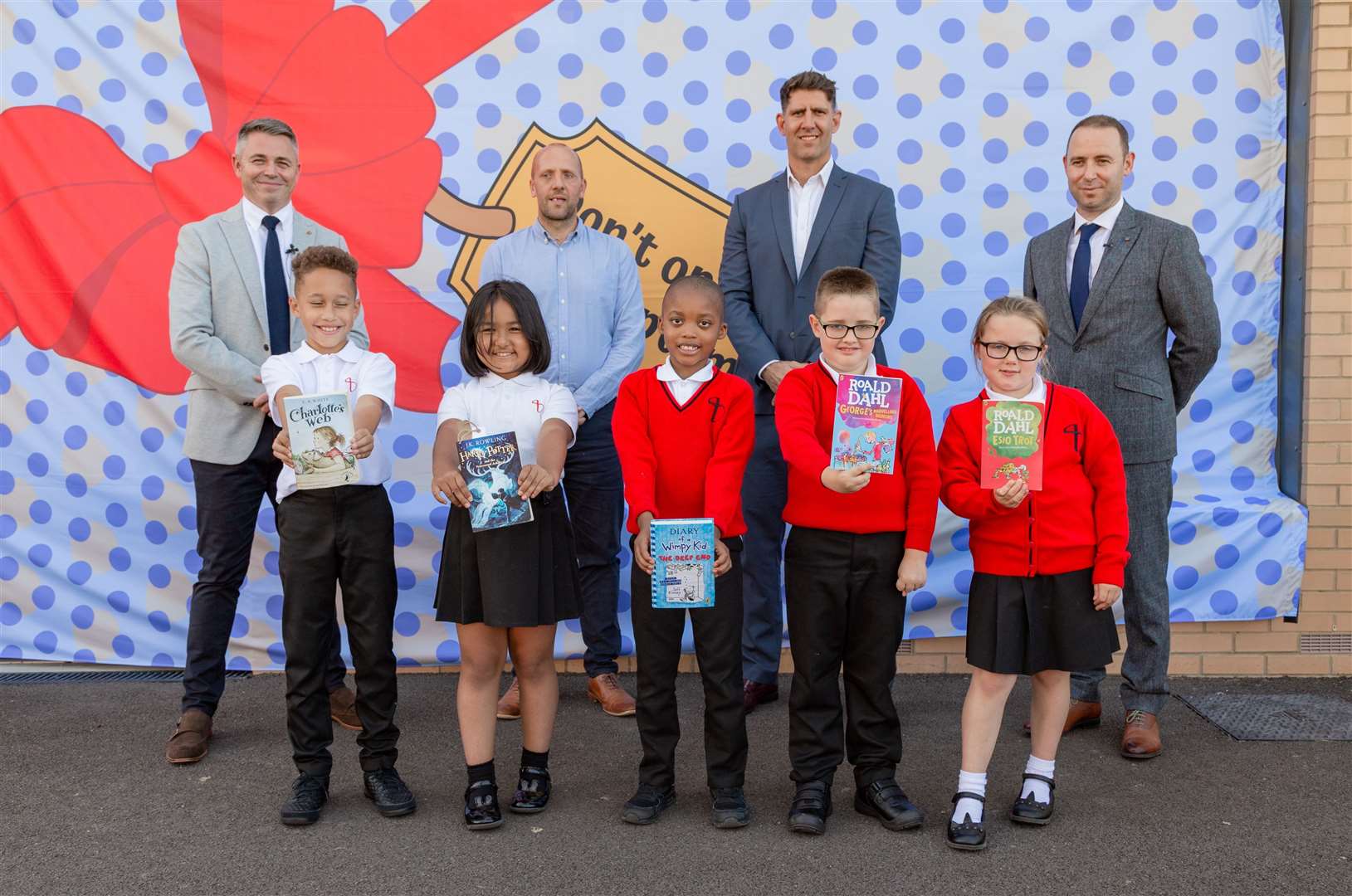 The new library at The John Wallis Church of England Academy holds more than 10,000 books for students to enjoy