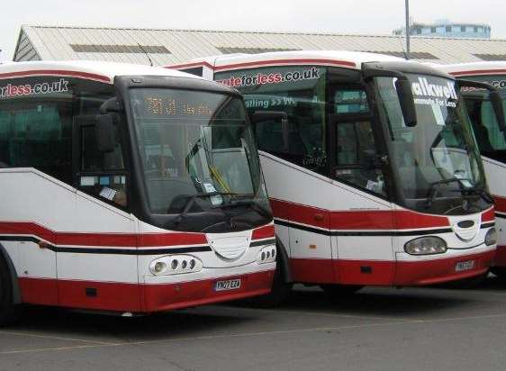 Chalkwell commuter coaches