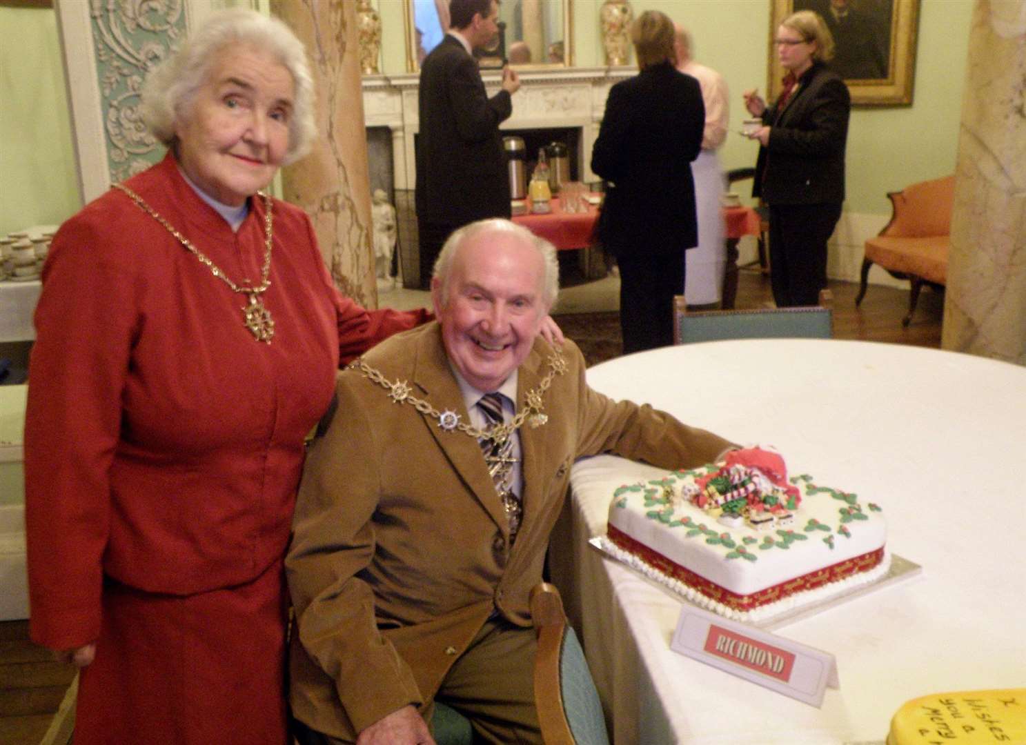 Kenneth with his late wife Evelyn. Picture: Graham Jones