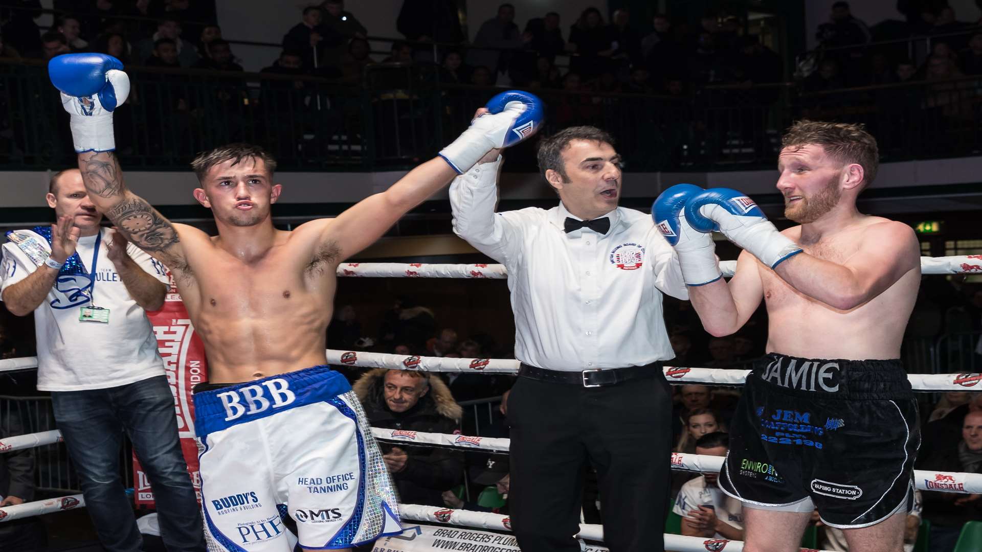 Brandon Ball beat Jamie Speight in his second pro fight Picture: Simon Downing Snr/digitalsportsphoto.com