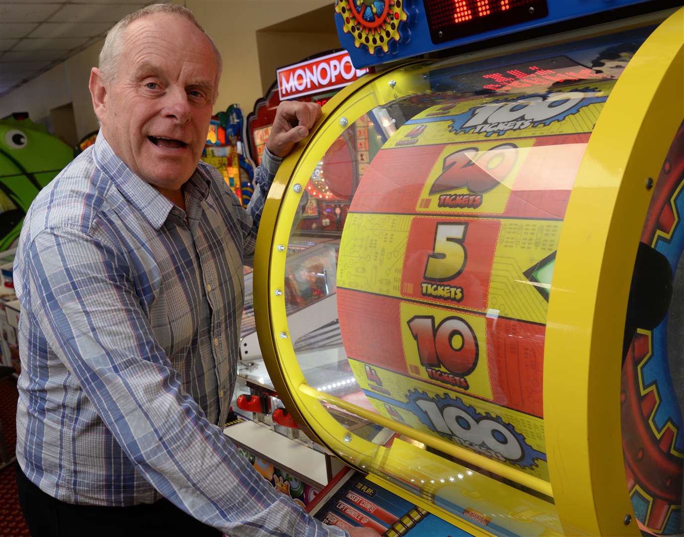 David Cain of Cain's Amusements, Herne Bay. Picture: Chris Davey