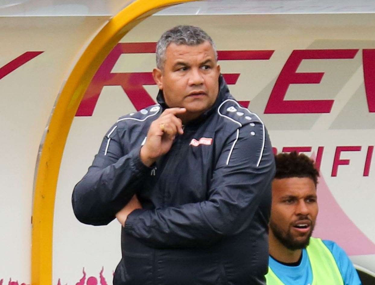 Maidstone United head coach Hakan Hayrettin Picture: Matthew Walker