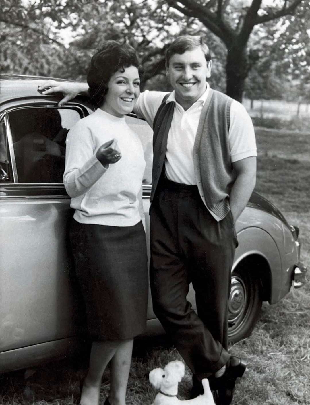 Bill and Rose Mitchell met hop-picking in Maidstone. Photo: Rose Redworth