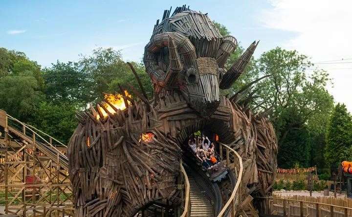 Alton Towers is the largest theme park in the country. Picture: Alton Towers / Merlin