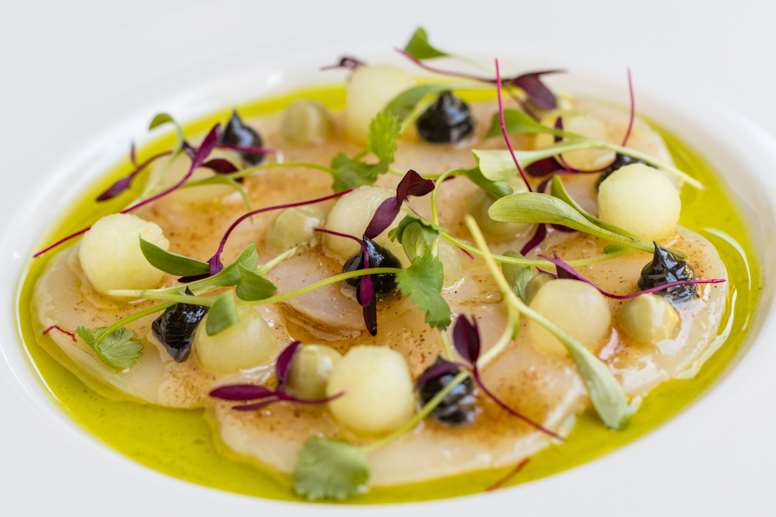 Scallops on the menu at Piquet