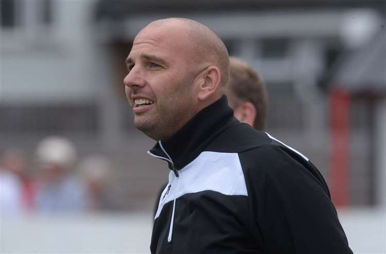 Lydd Town manager Scott Porter.