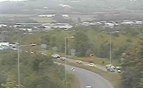 Traffic on A20 London Road junction in Aylesford. Picture: Kent Highways