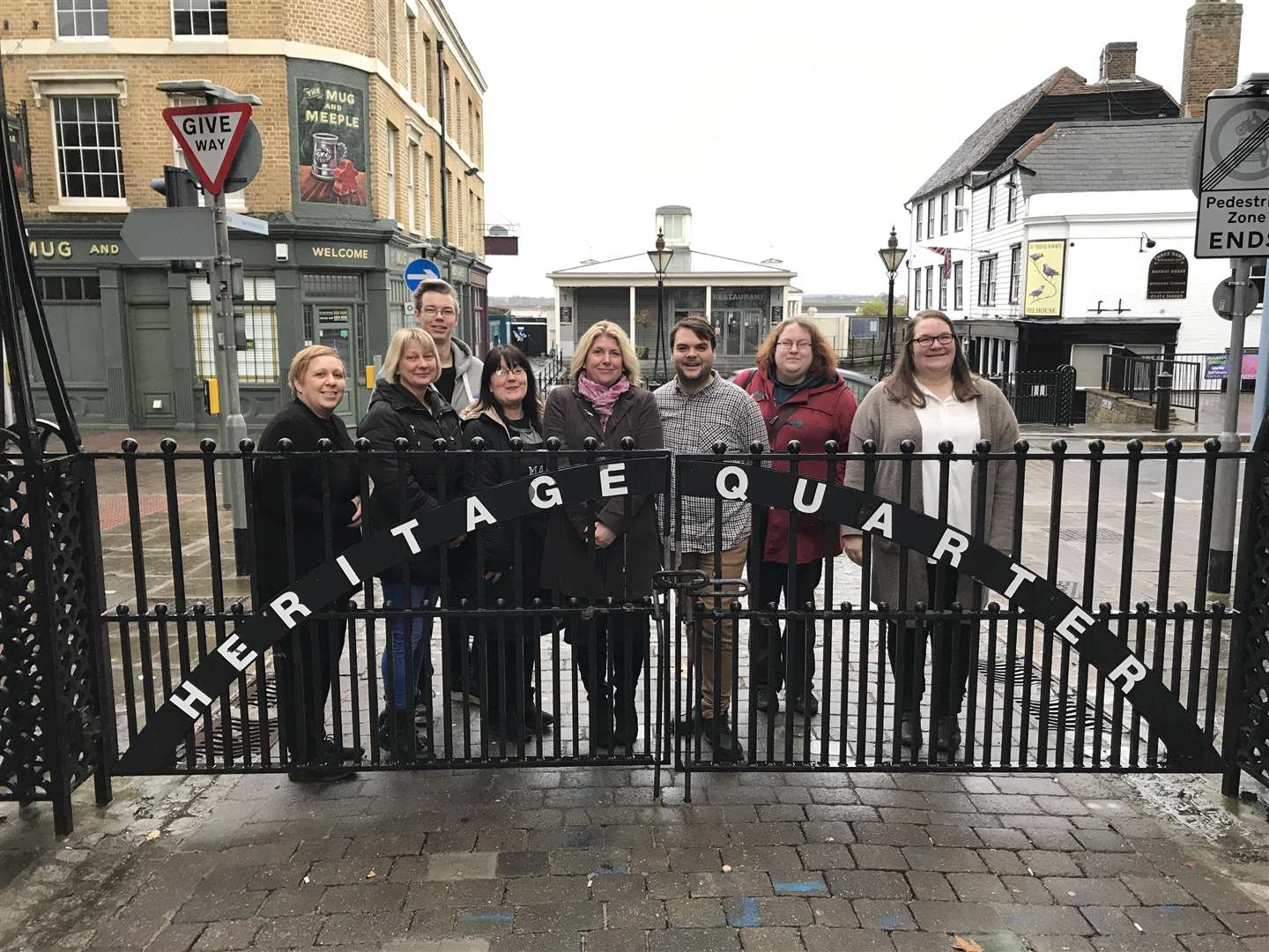 Members of Gravesham's High Street Collective