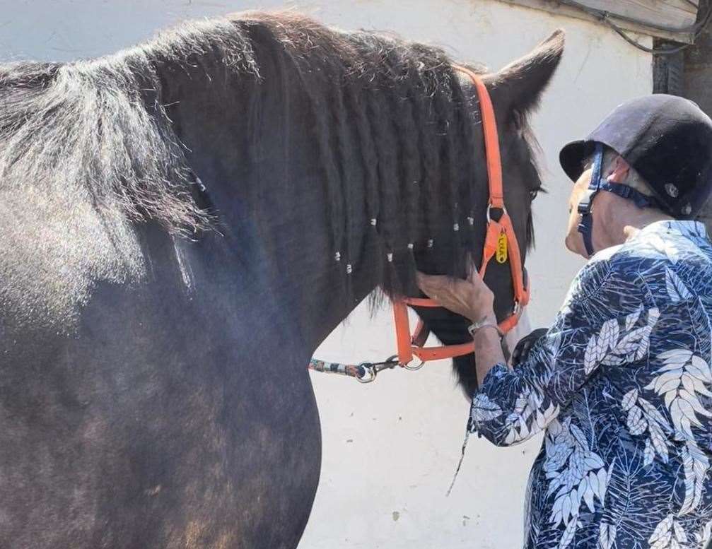 The 78-year-old said the experience will be with her forever. Picture: Wendy Pfeiffer